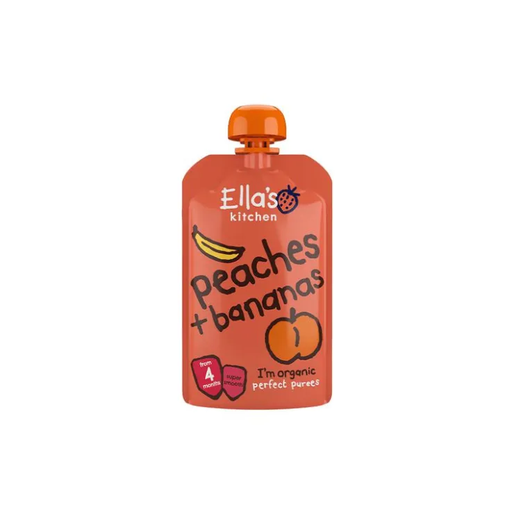 Ella's Kitchen BIO Perzik Banaan 4+