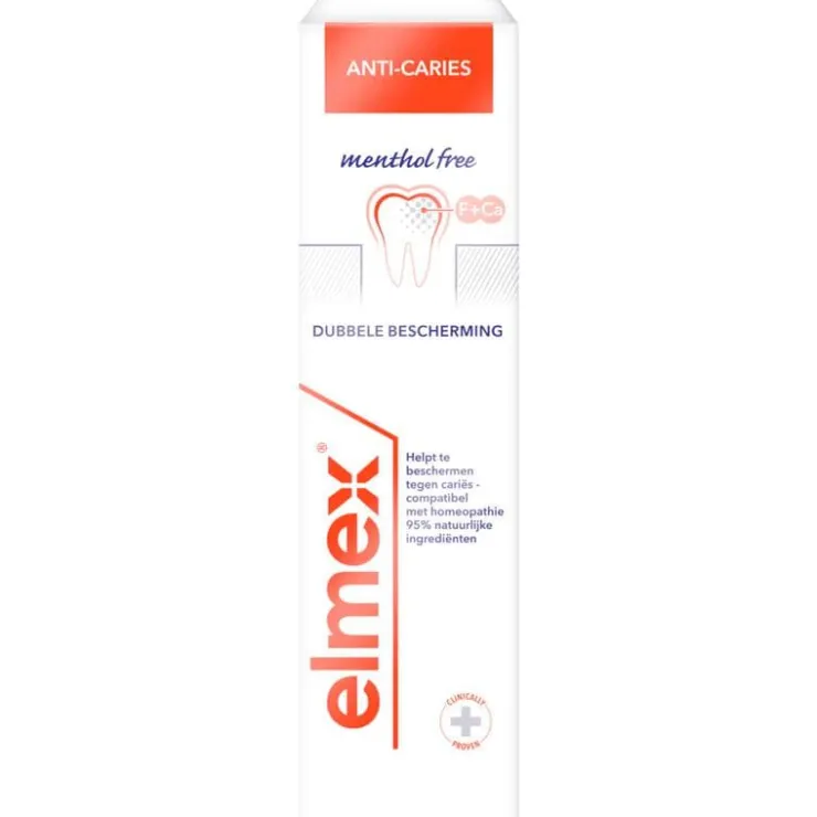 Elmex ® Anti-Cariës Mentholvrij Tandpasta - 75 ML