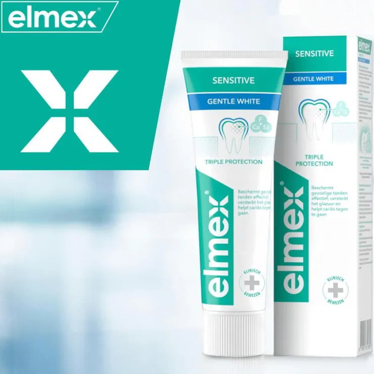 Elmex � Sensitive Gentle White Tandpasta 75 ML