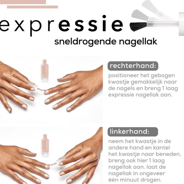 Essie Expr Nagellak Roze 0 Crop Top & Roll 10 ML