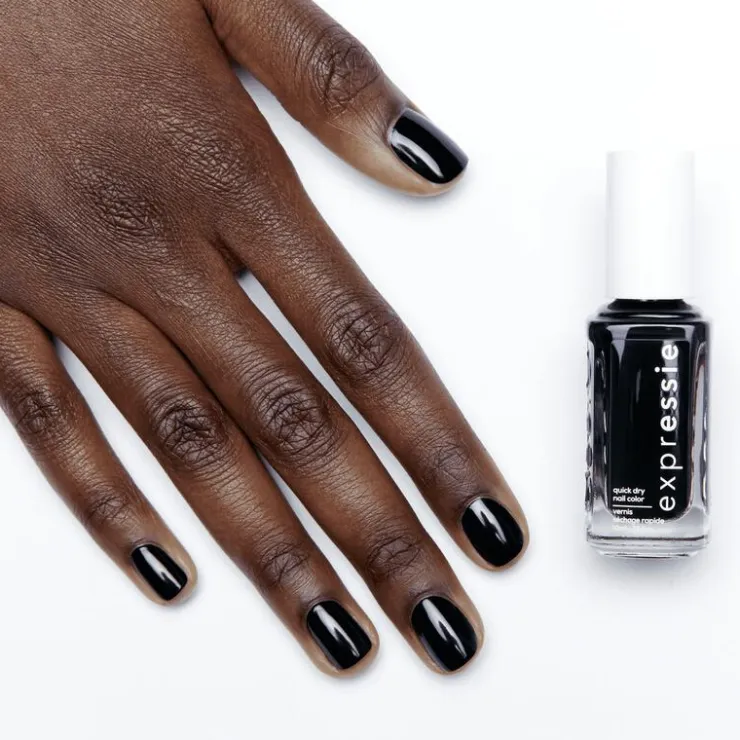 Essie Expr Nagellak Zwart 10 ML