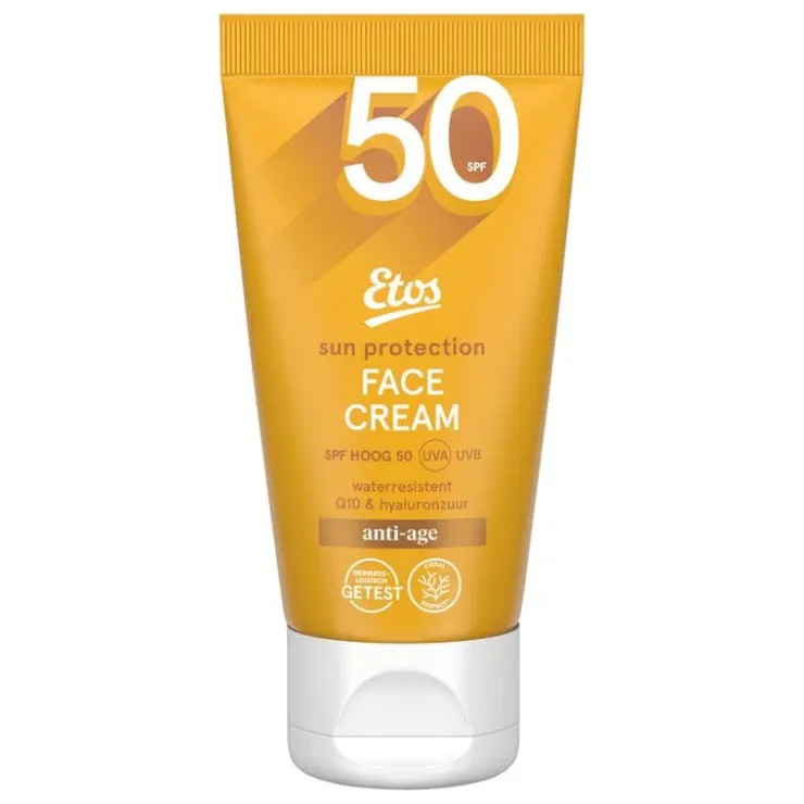Etos Anti-Age Zonnebrand Gezicht SPF50 50 ML