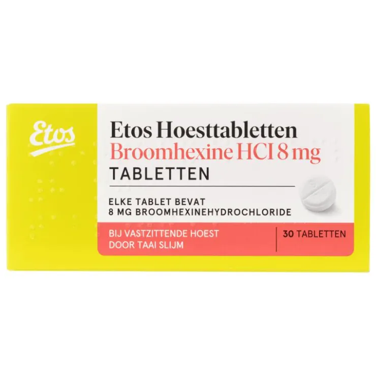 Etos broomhexine 8mg tablet 30st