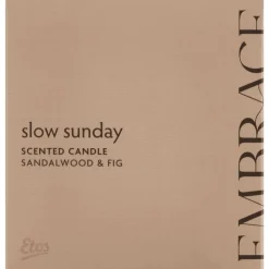 Etos Embrace Candle Slow Sunday 210 GR