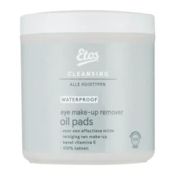 Etos Eye Make-Up Remover Olie Pads 100 stuks