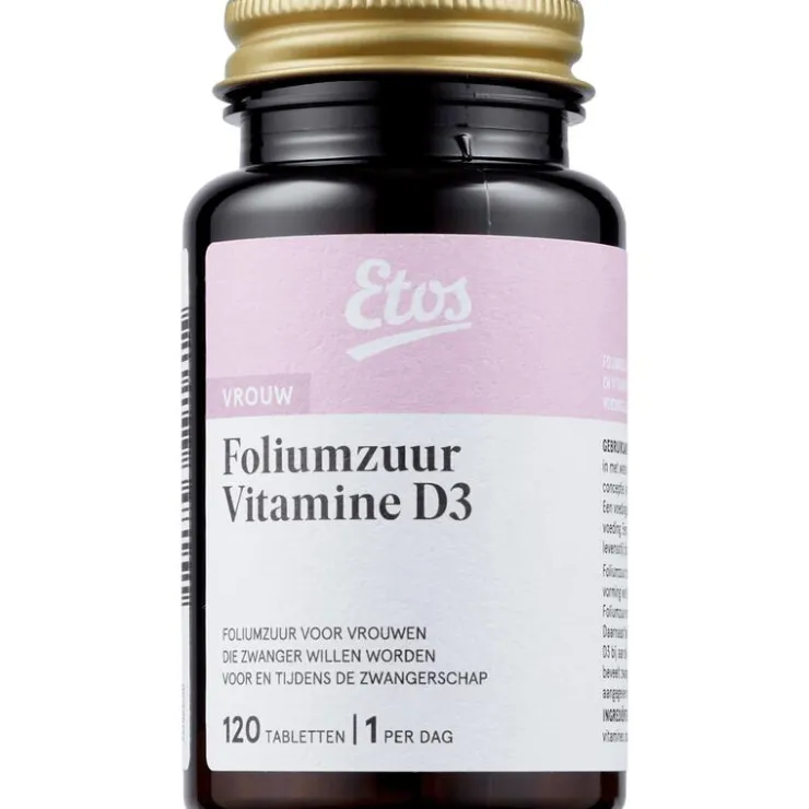 Etos Foliumzuur & Vitamine D3