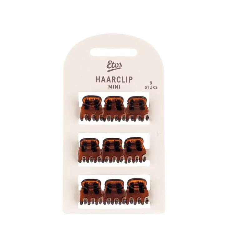 Etos Haarklem Mini Bruin 9St