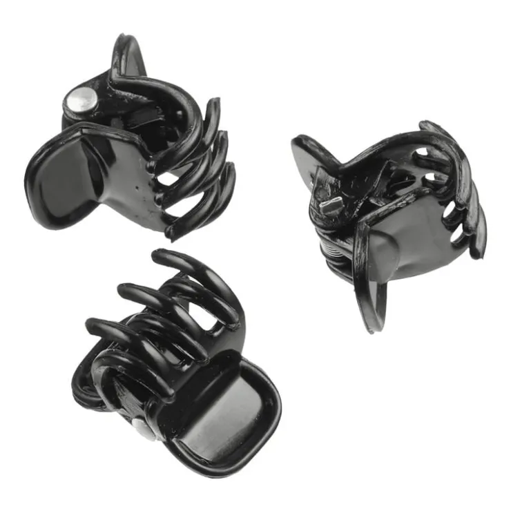 Etos Haarklem Mini Zwart 9St