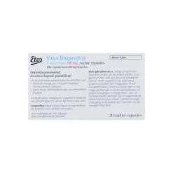 Etos Ibuprofen 200 mg Liquid Caps