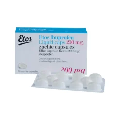 Etos Ibuprofen 200 mg Liquid Caps