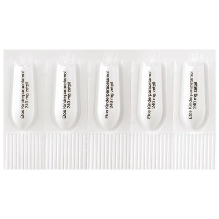 Etos Kinderparacetamol 240 mg Zetpil