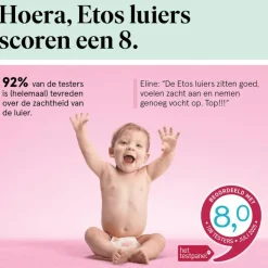 Etos Luiers Maxi+ Maat 4+ 10-15 kg Mid Pack 27 stuks