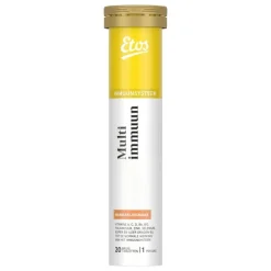 Etos Multi Immuun Bruistablet Mandarijnsmaak 20 tabletten