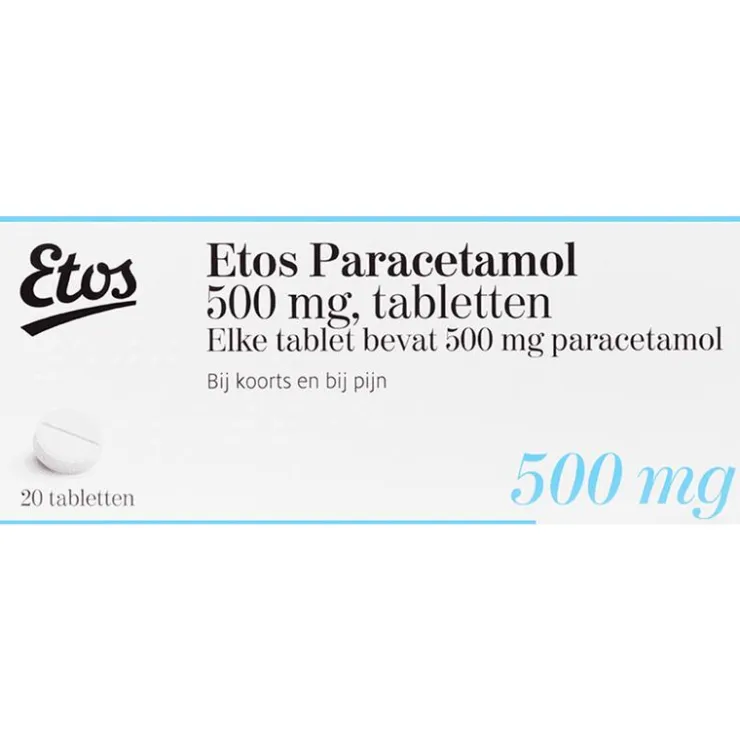 Etos Paracetamol 500 mg Tabletten