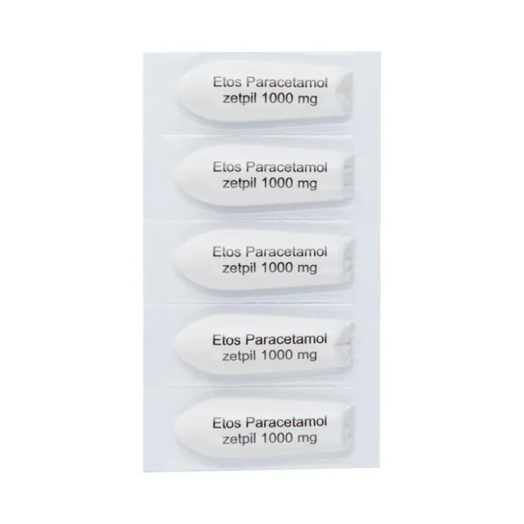 Etos Paracetamol 1000 mg Zetpil