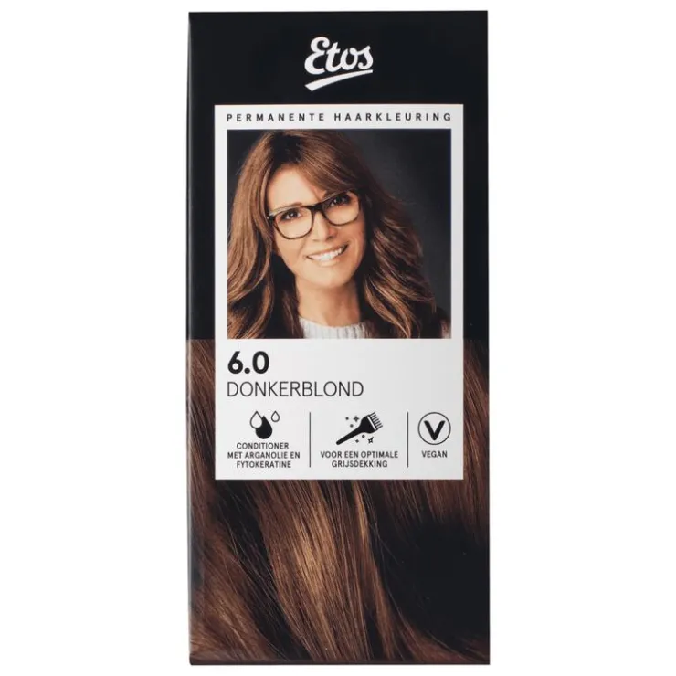 Etos Permanente Haarkleuring 6.0 donkerblond