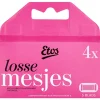 Heren Etos Scheermesjes 5-Blads Blauw 4 stuks