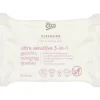 Etos Ultra Sensitive 3-in-1 Face Cleansing Wipes 25 stuks