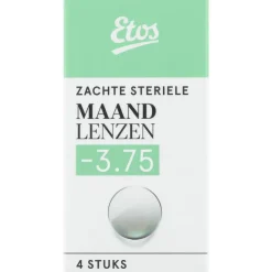 Etos zachte maandlenzen -3.75 4st