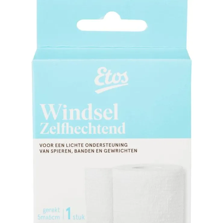 Etos Zelfhechtend Windsel 5 M X 6 CM