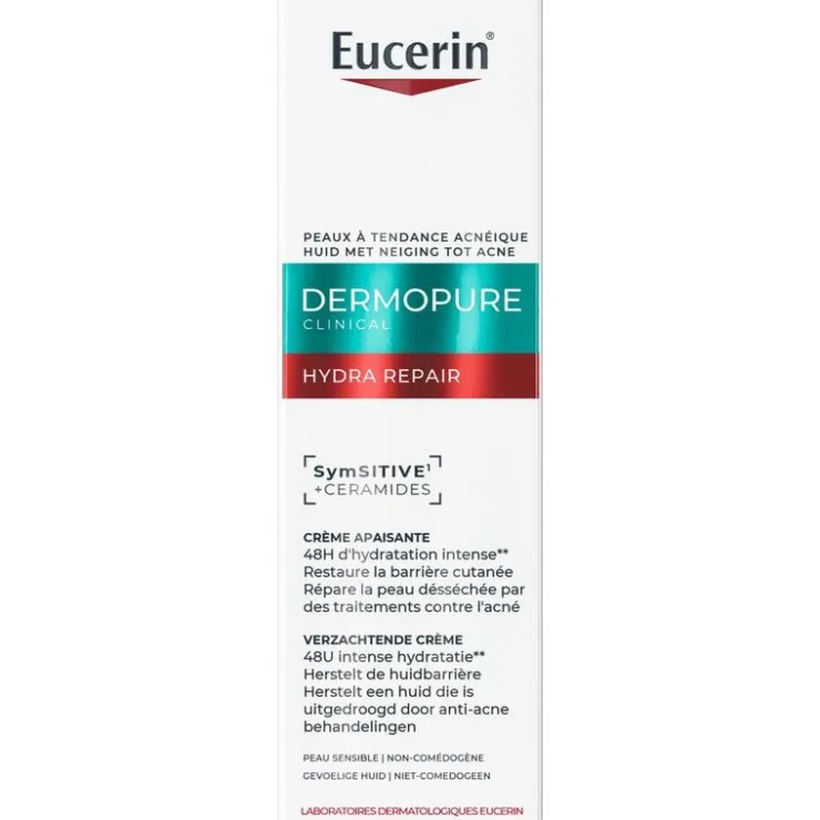 Eucerin DERMOPURE CLINICAL Hydra Repair Droge Huid 40 ML
