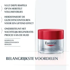 Eucerin Hyaluron-Filler + Volume-Lift Nachtcrème 50 ML