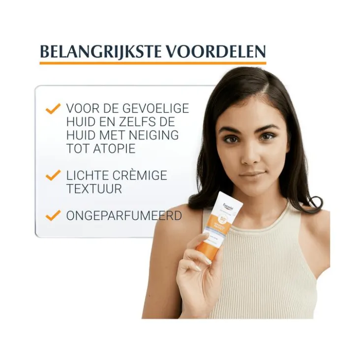 Eucerin Sun Sensitive Protect Crème SPF50+ 50 ML
