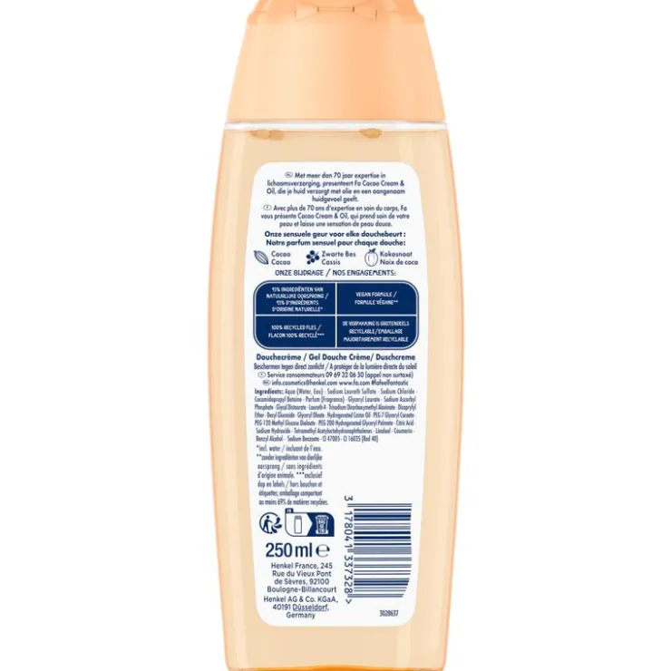 FA Cream & Oil Cacao Showergel 250 ML