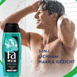 Heren FA Men Extreme Cool Douchegel & Shampoo 250 ML