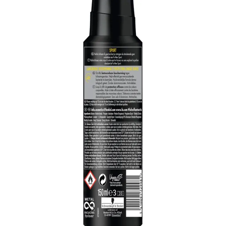 FA Men Sport Deodorant Spray 150 ML