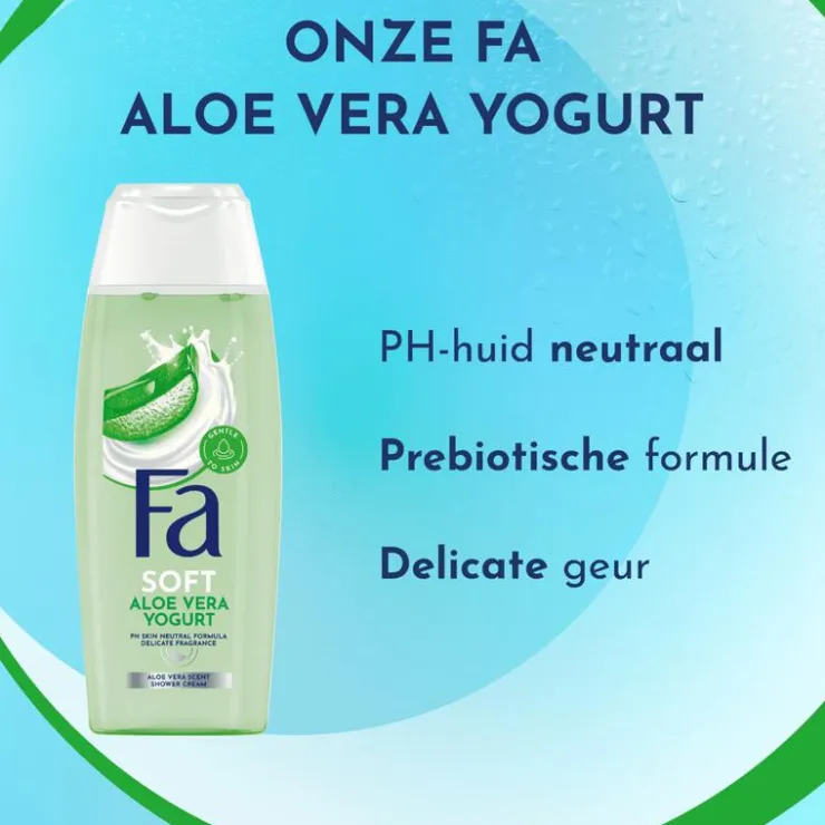 FA Yoghurt Aloe Vera Douchecrème 250 ML