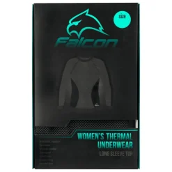 Falcon Thermoshirt Dames Antraciet Maat L
