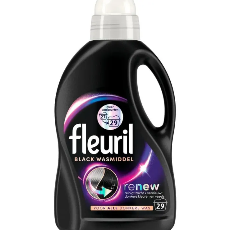 Fleuril Black vloeibaar wasmiddel 29 wasbeurten