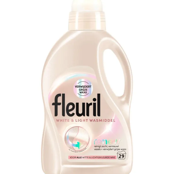 Fleuril white & light vloeibaar wasmiddel 29 wasbeurten