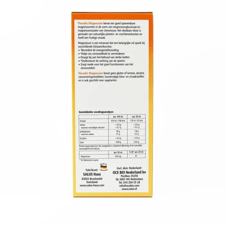 Salus Floradix Magnesium Mineral Drink