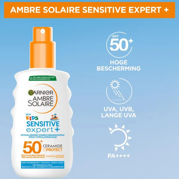 Garnier Ambre Solaire Kids Zonnespray SPF50+ 150 ML