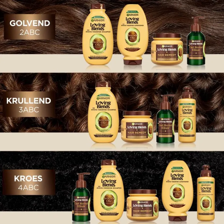 Loving Blends Garnier Avocado Olie & Shea Boter Curl Revival Elixir 120 ML