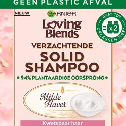 Garnier Loving Blends Milde Haver Shampoo Bar 60 GR