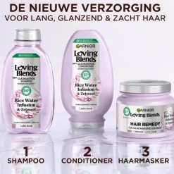 Garnier Loving Blends Rice Water Infusion & Zetmeel Shampoo 300 ML