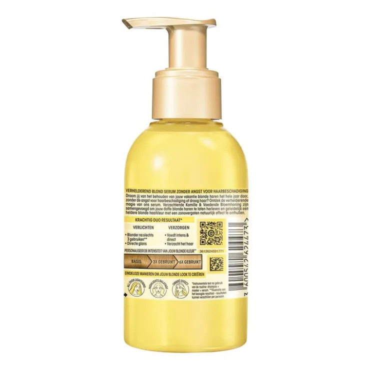 Garnier Loving Blends Sun-Kissed Chamomile & Bloemenhoning Lightening Elixir 120 ML