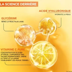 Garnier Skinactive 10% Pure Vit C Anti-Pigment Nachtserum + Hyaluron 30 ML