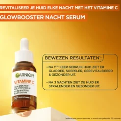 Garnier Skinactive 10% Pure Vit C Anti-Pigment Nachtserum + Hyaluron 30 ML