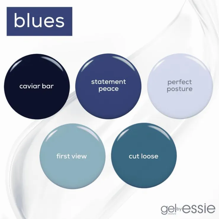 Essie gel by Nagellak Blauw 13,5ML