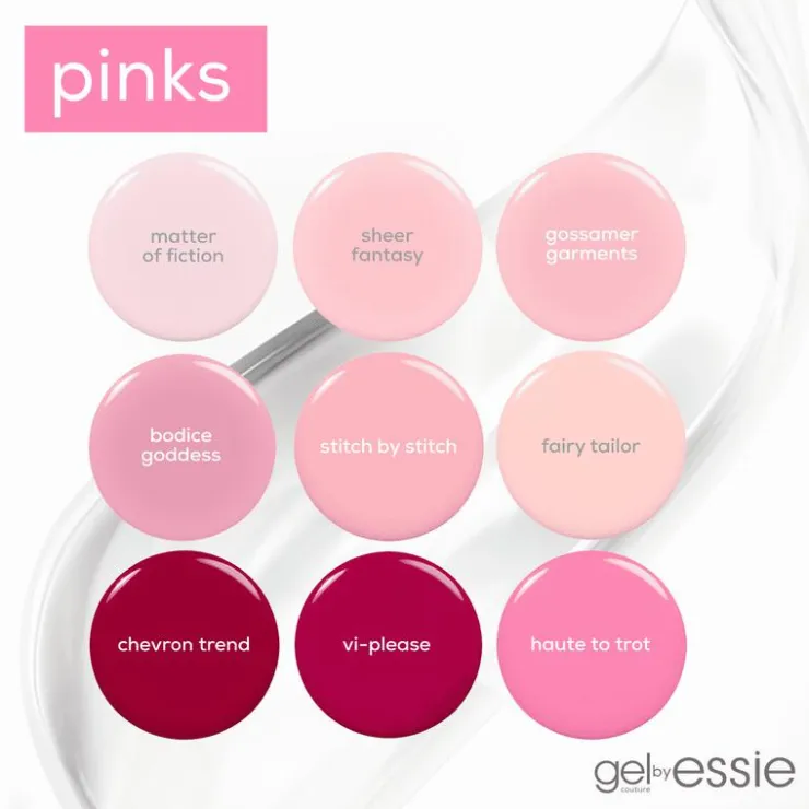 Essie gel by Nagellak Roze 13,5ML