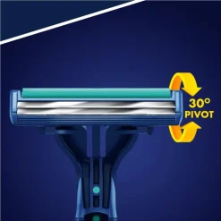 Heren Gillette Blue2 Slalom Wegwerpmesjes 10 Stuks