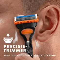 Heren Gillette Fusion5 Navulmesjes 8 Stuks