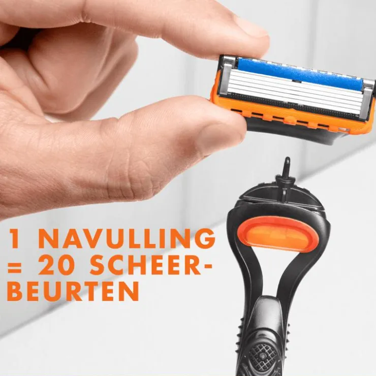 Heren Gillette Fusion5 Navulmesjes 8 Stuks