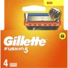 Heren Gillette Fusion5 Navulmesjes 4 Stuks
