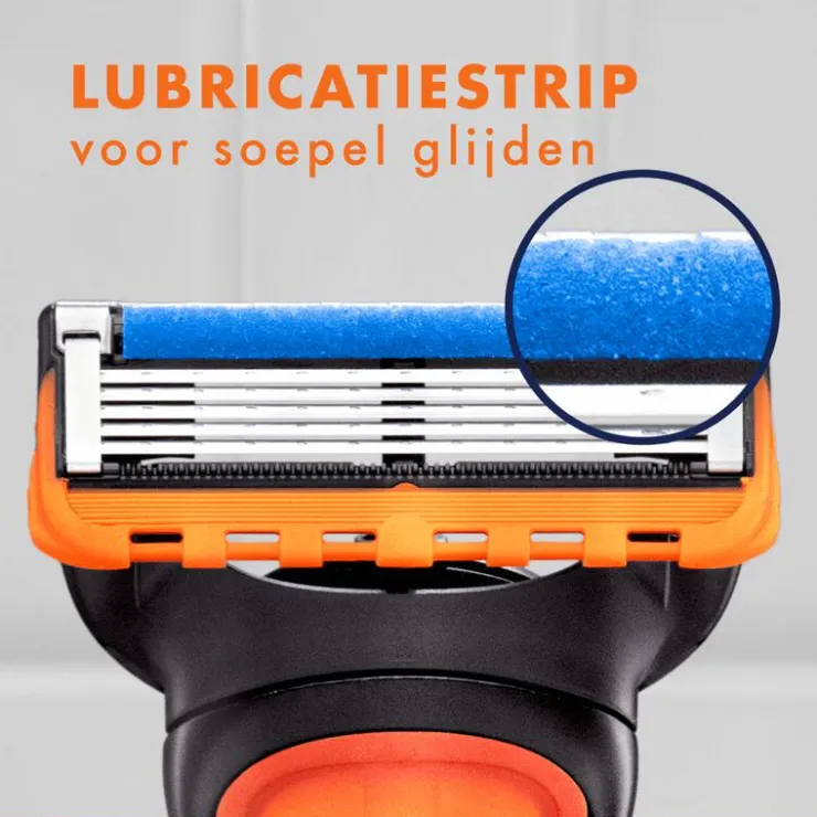 Heren Gillette Fusion5 Navulmesjes 4 Stuks