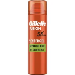 Heren Gillette Fusion Scheergel Gevoelige Huid 200 ML